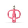 HRYZÁTKO A ZUBNÁ KEFKA MATCHSTICK MONKEY TEETHER PINK