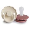 DVOJBALENIE CUMLÍKOV FRIGG DAISY CREAM/ POWDER BLUSH, +6M, SILIKÓN