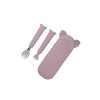 SADA PRÍBOROV SO SILIKÓNOVÝM PÚZDROM COTTON CLOUD DUSTY PINK
