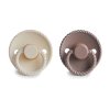 DVOJBALENIE CUMLÍKOV FRIGG ROPE CREAM/ SEPIA, 0-6M, SILIKÓN