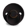 OKRÚHLY CUMLÍK FRIGG ROPE JET BLACK, 0-6M, KAUČUK