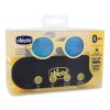 CHICCO Okuliare slnečné žlté kol. 2025 - zrkadlové sklá, 0m+
