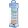 CHICCO Fľaša dojčenská Well-being silikón 330 ml chlapec