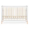 KINDERKRAFT SELECT Postieľka drevená so zábranou Nico White, Premium