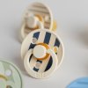 BIBS STUDIO Colour Pin cumlíky z prírodného kaučuku 2ks - veľkosť 2,Ivory Hush Mix