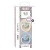 BIBS x LIBERTY De Lux cumlíky zo silikónu 2ks - one size,Fossil Grey / Sage
