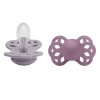 BIBS Infinity symetrické cumlíky zo silikónu 2ks - veľkosť 2,Fossil Grey / Mauve