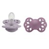 BIBS Infinity symetrické cumlíky zo silikónu 2ks - veľkosť 1,Fossil Grey / Mauve