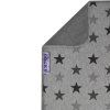 Deka Blanket Grey Stars