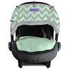 Clona Reversible Mint/Grey Chevron