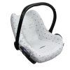 Poťah na autosedačku Seat Cover 0+ Light Grey Crowns