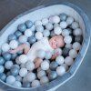 Bazénik s loptičkami B-Ball Pit Play Gym Grey