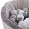 Bazénik s loptičkami B-Ball Pit Play Gym Grey