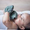 Detské rukavice proti poškriabaniu MITTENS Calming Green