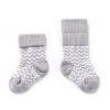 Detské ponožky Stay-on-Socks 0-6m 2páry Silver Grey