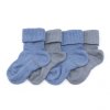Detské ponožky Stay-on-Socks 6-12m 2páry Denim Blue