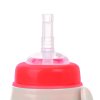 canpol babies lahev sportovni s nevylevaci slamkou hello little 350 ml bezova