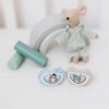 canpol babies set symetrickych silikonovych dudliku light touch 6 18m bonjour paris modry