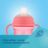 canpol babies hrnecek se silikonovym pitkem firstcup 250ml ruzovy