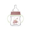 canpol babies antikolikova flasa easystart so svietiacimi uchytmi sleepy koala 120ml ruzova