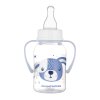 canpol babies flasa uzkohrdla s uchytmi cute animals 120ml psik