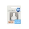 canpol babies cumlik silikonovy k flasi s shape 3m 2ks pomaly