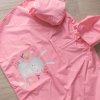 kids rain poncho fluffy the bunny 6