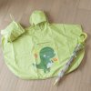 kids rain poncho cracky the dinosaur 7