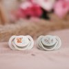 BABYONO Cumlíky silikónové symetrické 6-18m, 2 ks