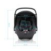 96381 2 autosedacka baby safe isense nordic grey
