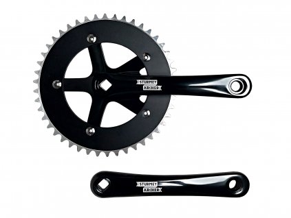 Kliky Sturmey-Archer FCT26 46T black - jednopřevodníkové