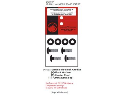 LF2126927 M6 21mm METRIC BOARD BOLT