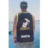 vyr 81 TANKTOP BLACK BACK PERSONALISED