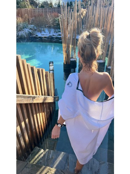 HOT ZIP - Sauna Limited  - Vafle - Černá - Pončo