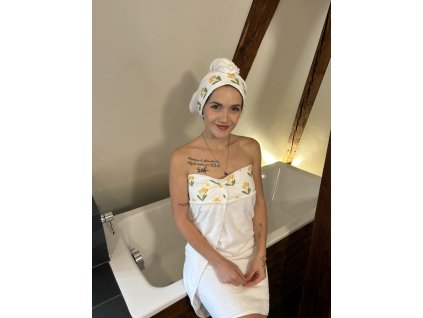 Koupelový tulipánový set