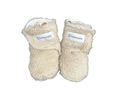 Capáčky pro miminka s beránkem-Šneček