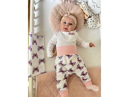 Tepláčky Baggy rostoucí - Motýlek