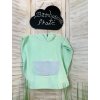 pončo froté mint