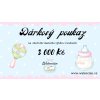 Dárkový poukaz 3000