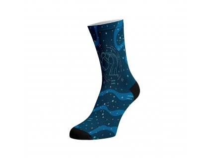 Walkee barevné ponožky - Znamení zvěrokruhu Vodnář