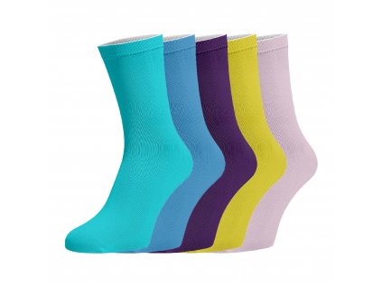 Walkee ponožky Jednobarevné 5pack