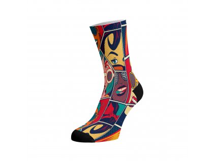 Walkee barevné ponožky - Comix