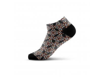 Walkee barevné kotníkové ponožky - Kaleidoskop