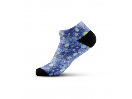 Walkee barevné kotníkové ponožky - Night