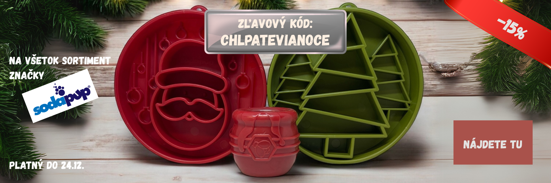 SodaPup, zľava, zľavový kód, akcia, jeseň, halloween, enrichment, hračky pre psa, hračka pre psa, lízacia podložka, spomaľovacia miska, plniace hračky, hračky na hryzenie, pes, walkingdog