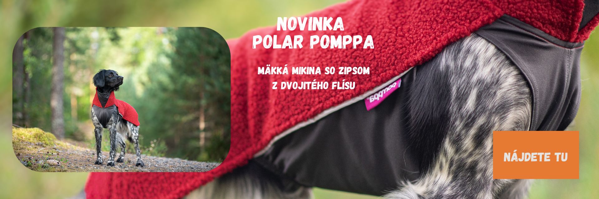 jumppa pomppa, fínska značka, udržateľná, oblečenie pre psa, mikina pre psa, pes v teple, spokojný pes