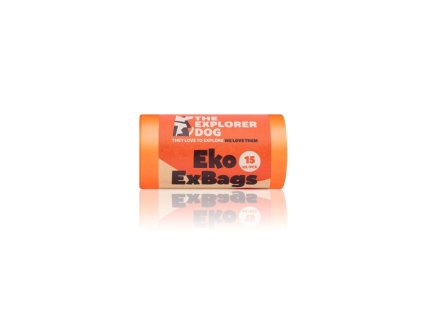 174 explorer dog sacky recyklovane na psi hovinka 15 ks v 1 roli