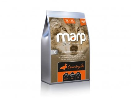 Marp Variety Countryside 12 kg, granule, granuly, krmivo pre psov, kačacie, bez lepku, kvalitné pre psy, s ryžou pre psa, doprava zadarmo, zdarma,český výrobca, značka Marp, čerstvé mäso