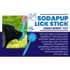 EBC 2 Standard Image Header with Text SodaPup Enrichment Toy SodaPup Lick Sticks Blue