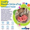 3 Product Synopsis SodaPup Enrichment Feeder SodaPup eTray Mandala Softie Pink